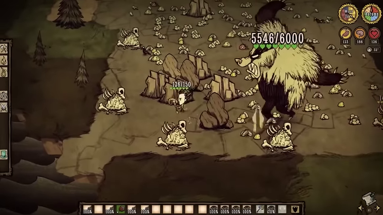 Don’t Starve: Using monsters to fight each other